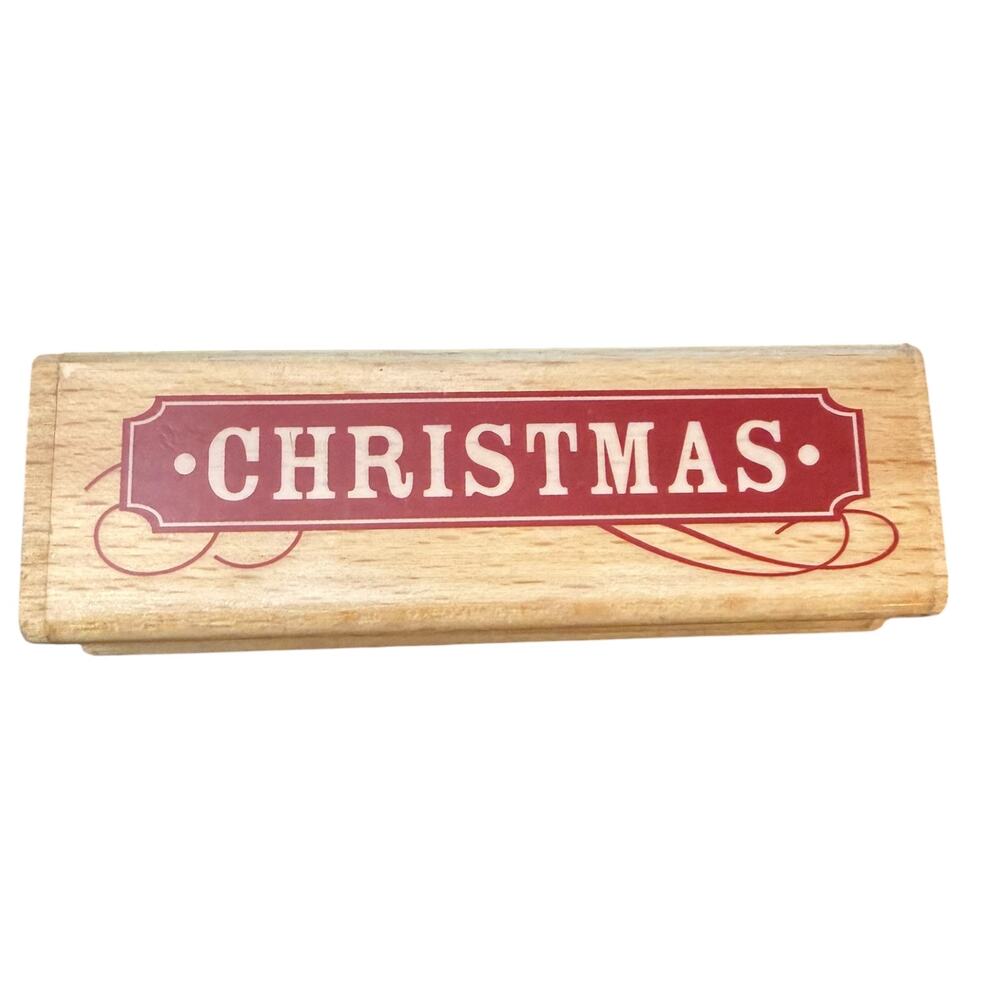 Hot Fudge Studio Studio G Christmas Rubber Stamp